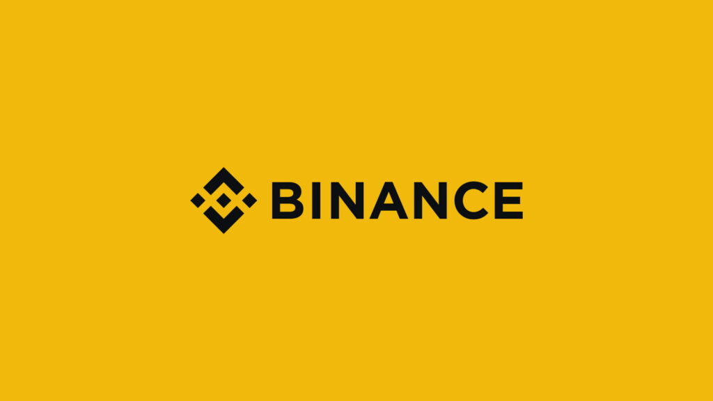 BINANCE Crypto Market.